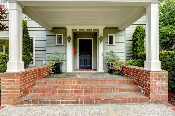 Front Porch Masonry Repair in Jacksonville