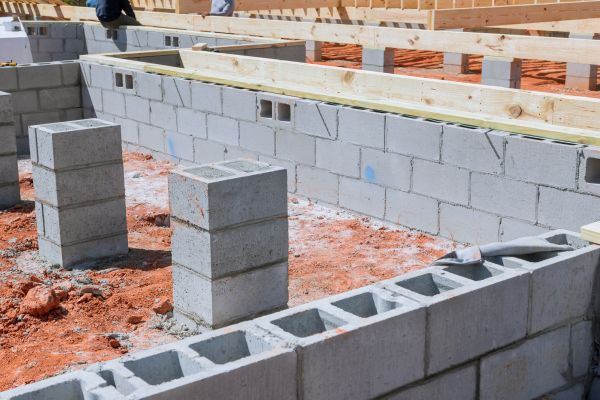 Cement Block Installation in Jacksonville